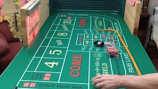 Craps lefty low roller session 18 part 1.