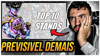 TOP 10 STANDS MAIS FORTES DE JOJO | Leozin React