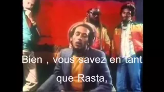 Bob Marley Interview à Zurich , Suisse 1980 Sous Titres