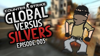 Global Elite vs Silvers #5 | CS:GO Funny Moments