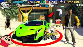 GTA 5 : Anything You Can Fit in The Circle Franklin Will Pay For It In GTA 5 ! | Waveforce Gamer