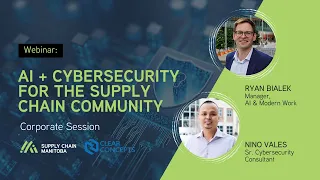 AI and Cybersecurity for the Supply Chain Community - Corporate