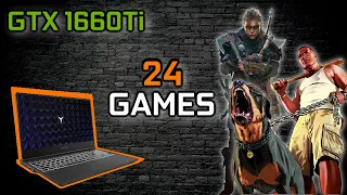 #4 24 Games tested |  GTX 1660 Ti & I5 9300h - Lenovo Legion Y540