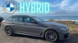 2022 BMW 530e Touring plug-in hybrid Test Drive & Review, better than a Lexus ES Hybrid?