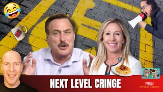 Mike Lindell Protests Handicap Laws and Marjorie Taylor Greene Shouted At In Restaurant