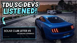 Test Drive Unlimited Solar Crown - Solar Club Letter #5! PLAYTEST, GRAPHICS UPGRADE & MORE!
