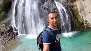 Абхазия Гегский водопад озеро Рица
