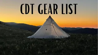 Continental Divide Trail Gear List (Post Trail) + Thru Hiking with a Dog Gear List