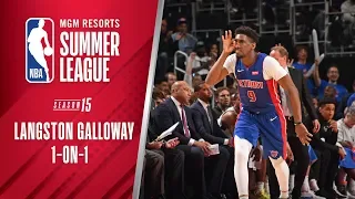 Langston Galloway 1-on-1