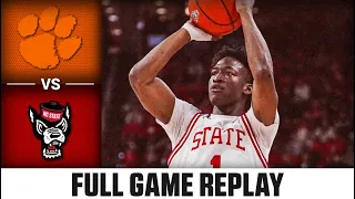 Clemson vs. NC State Full Game Replay | 2022-23 ACC Men’s Basketball