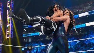 Raquel Rodriguez and Aliyah vs Sonya Deville and Natalya #wwesmackdown  #smackdown #wwe2k22 #ps4