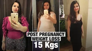 How I Lost 15 kgs At Home Post C-Section Delivery | Fat to Fit | Fit Tak