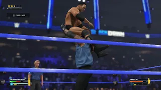 #WWE2K24#Ep28#Season2#The Rock '01 vs Undertaker 01#SmackDown!#Normal Match#WWE Championship ‘98-’02