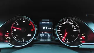 Audi A5 3.0 tdi 176 kw Manual Transmission 0-130 km/h Acceleration