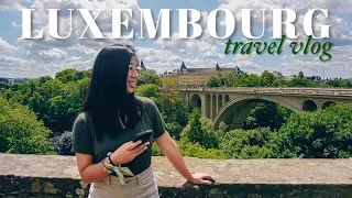 Day Trip to LUXEMBOURG! Sightseeing in the Land of the Rich (Solo Travel Vlog) | BeNeLux Trip Ep1