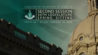 Oral Question Period - Second Session of the 30th Legislature – February 26th, 2020
