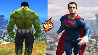 How To Create Any Superhero Fight In GTA V, Like Superman vs. Hulk