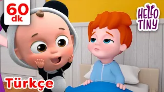 Kardeşim Hasta Oldu Şarkısı 🎵 Bebekler için şarkılar 👶 Hello Tiny Türkçe