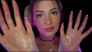 ASMR 4K • Lovely Girl Does Your Skincare (Hair Brushing, Öl Massage, Mouth Sounds, Layered Sounds)