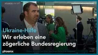 phoenix bundestagsgespräch mit Florian Hahn und Wolfgang Hellmich zum Ukraine-Krieg am 13.05.22