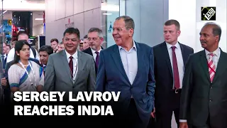 Russia’s Foreign Minister Sergey Lavrov reaches Goa for SCO Meet