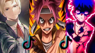 BADASS ANIME MOMENTS TIKTOK Compilation Part 119 (Anime and Song Names)