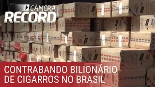 Contrabando de cigarros movimenta R$12 bilhões ao ano no Brasil