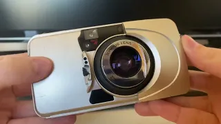 Weirdly Broken Olympus Mju Zoom Wide 80 [READ DESCRIPTION]