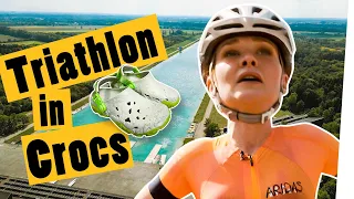 Schaff’ untrainiert einen Triathlon - in Crocs || Das schaffst du nie!