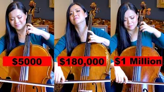 Can You Hear the Difference Between One Million Dollar & $5000 Cello? | Bach Cello Suite No. 1