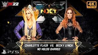 FULL MATCH - Charlotte Flair vs. Becky Lynch - No Holds Barred: NXT