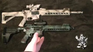 AR-15 Barrel Length. 16" VS 10" 300 AAC BLK