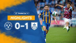 Shrewsbury Town 0-1 Burnley | Carabao Cup Second Round Highlights 22/23