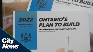 Ontario government introduces pre-election budget