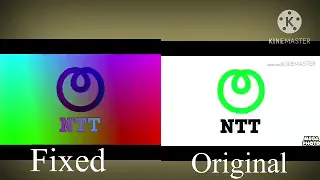 NTT Logo Effects (Sponsored by Preview 2 Effects) Comparison [Fixed Vs. Original]