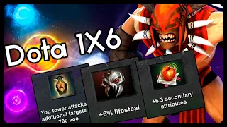 Can I Win With NEUTRAL UPGRADES ONLY in Dota 1x6?