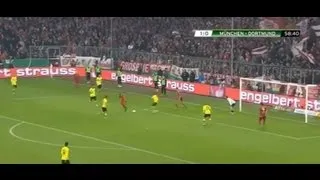 ROBBEN GOAL Vs BORUSSIA DORTMUND 1-2 (Borussia Dortmund Vs FC Bayern Munich) 25.05.2013