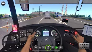 Mercedes-Benz Tourismo 17 RHD Driving | Bus Simulator : Ultimate - Mobile GamePlay | Bus Games