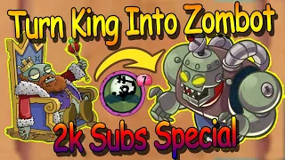 [SPECIAL 2K SUB] Can Zombie King Make Zombot? | PvZ Heroes Build Deck Rustbolt