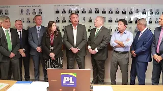 Discurso do presidente de honra do PL, Jair Bolsonaro, na filiação de Marcelo Queiroga ao PL