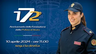 172° Anniversario della fondazione della Polizia