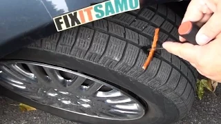 DIY How to Fix a Flat Tire EASY!