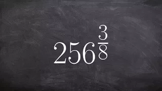 Evaluating a number raised to a rational exponent