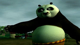 kung fu panda-разнесли крокодилов и спасли неистовую пятёрку