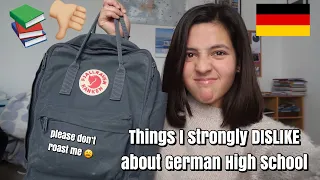 Things I DISLIKE about German High School (American Exchange Student)