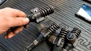 2007 Audi A4 2.0 BRE injector replacement and adjustment