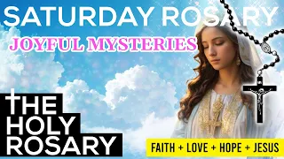 SATURDAY HOLY ROSARY ❤️ FEBRUARY 3 2024 ❤️ JOYFUL MYSTERIES OF THE ROSARY [VIRTUAL] #theholyrosary