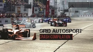 GRID Autosport crash compilation 1