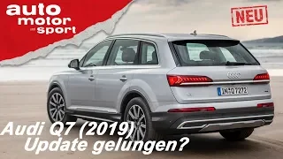 Audi Q7 (2019) – Update gelungen? | Review | auto motor und sport