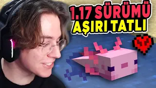 1.17 Hardcore, Akselot Çiftleştirme Ama Aşırı Tatlılık İçeriyor | Minecraft Hardcore 1